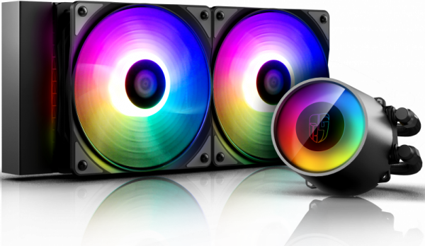 Система жидкостного охлаждения DeepCool Castle 240 RGB V2