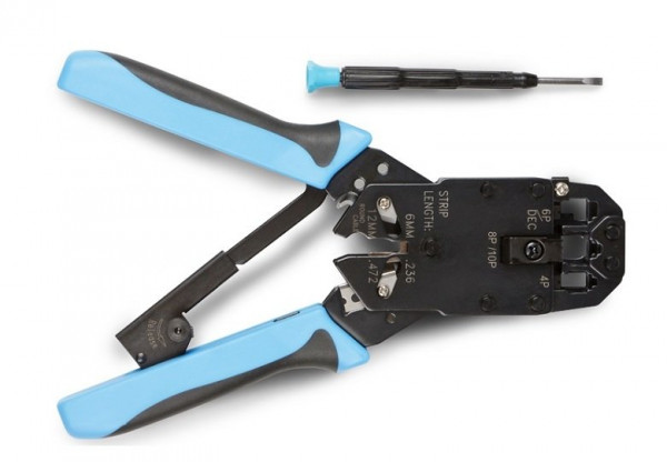 Инструмент обжимной для RJ-45, RJ-12, RJ-11 HT-2008AR