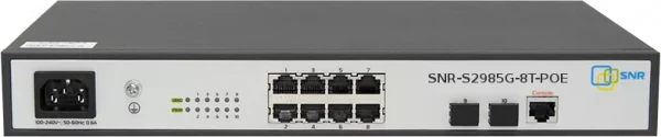 Коммутатор (свитч) SNR SNR-S2985G-8T-POE