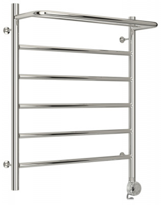 Электрический полотенцесушитель СТИЛЬЕ ЭПС Формат 20 ТП 600х500 (Полка + 5) П16