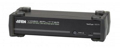 Разветвитель Aten, портов: 4, DVI-D, (VS174-AT-G)