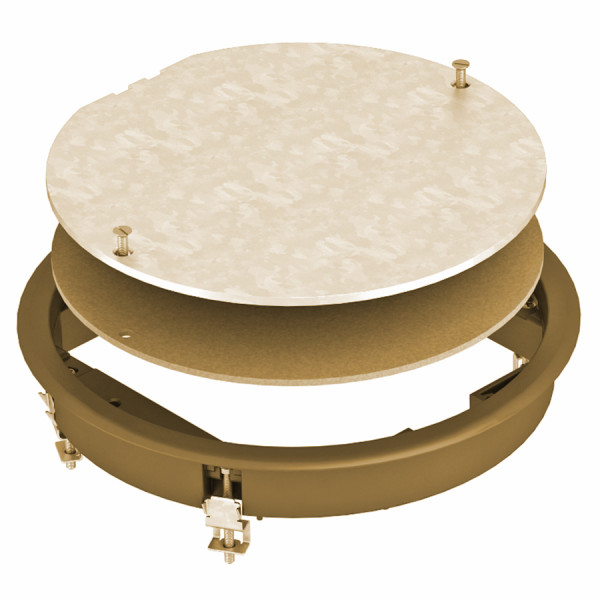 Люк напольный BETTERMANN ZESR4, пластик, ревизионный, 33х234 мм (ВхШ), в фальш-пол, цвет: бежевый