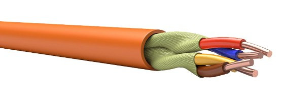 Кабель для систем ОПС и СОУЭ огнестойкий, не поддерживающий горения, неэкранированный КПССнг(А)-FRHF 1х2х1,0 (СПКБ-Техно)