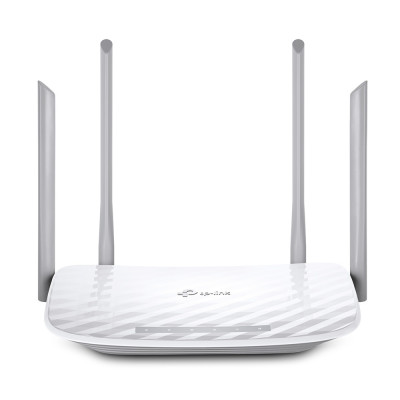 Маршрутизатор TP-Link, портов: 5, LAN: 4, WAN: 1, скорость мб/с: 1 167, антенн: 4, USB: Нет, 36,9х229,9х144,2 мм (ВхШхГ), цвет: белый, Archer A5