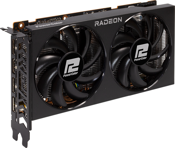 Видеокарта AMD Radeon RX 6650 XT PowerColor 8Gb (AXRX 6650XT 8GBD6-3DH)