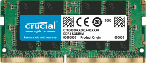 Оперативная память 16Gb DDR4 3200MHz Crucial SO-DIMM (CT16G4SFRA32A)
