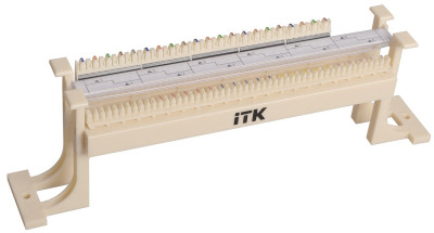 Кросс-панель ITK, настенная, 50x110, универсальный, цвет: слоновая кость, с модулями, (CP50-110-1)