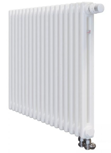 Стальной трубчатый радиатор 2-колончатый Zehnder Charleston Completto 2056/18/V001/RAL 9016