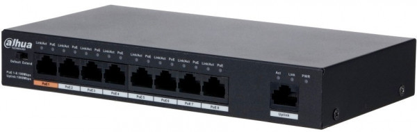Коммутатор (switch) Dahua DH-PFS3009-8ET1GT-96