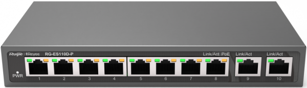 Коммутатор (свитч) Ruijie Reyee RG-ES110D-P