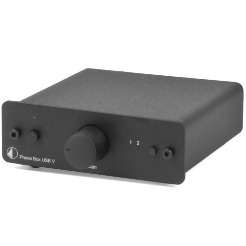 Фонокорректор Pro-Ject Phono Box II USB V (MM/MC) black