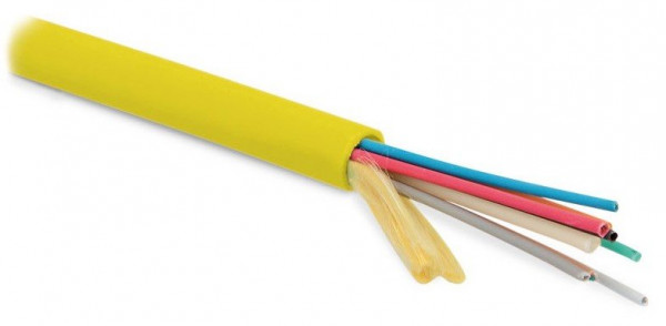 Кабель волоконно-оптический одномодовый FO-MB-IN-9S-48-LSZH-YL