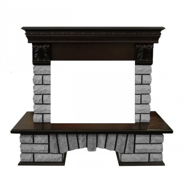 Широкий портал Real-Flame Country LUX Rock 25/25,5