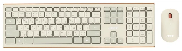 Клавиатура + мышь Acer OCC200 Beige