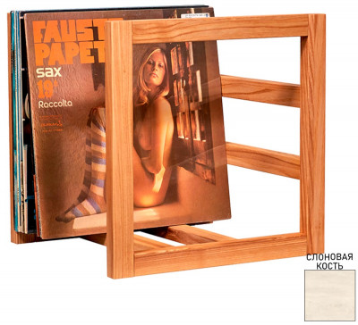 Стойка для хранения виниловых пластинок VOXmodule Vinyl Stand 06 ivory