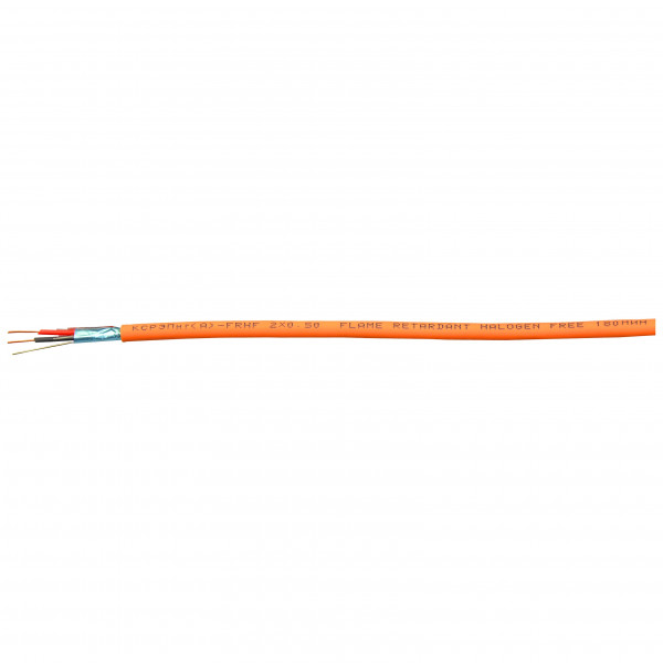 Кабель для систем ОПС и СОУЭ огнестойкий, с низким дымо и газовыделением КСРЭПнг(А)-FRHF 2х0,5 (0,2 кв мм)