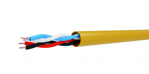 Кабель для систем ОПС и СОУЭ огнестойкий, не поддерживающий горения, неэкранированный КПСнг(А)-FRLSLTx 1х2х0,35 (Технокабель-НН)