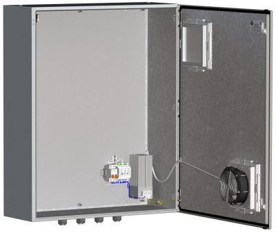 Шкаф монтажный с обогревом ТШВ-80.100.30.300