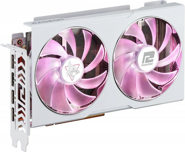 Видеокарта AMD Radeon RX 6650 XT PowerColor 8Gb (AXRX 6650XT 8GBD6-3DHLV3/OC)