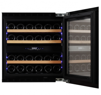 Встраиваемый винный шкаф 22-50 бутылок Dunavox DAVG-25.63DB.TO