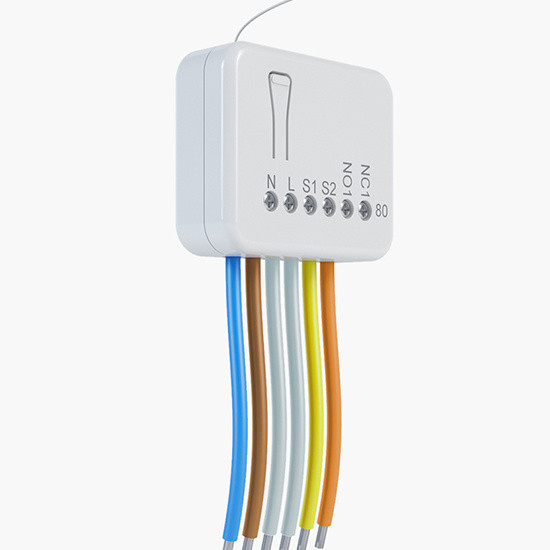 Реле для управления воротами и рольставнями Rubetek PAN08-5B
