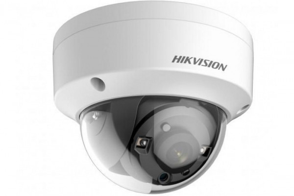 Сетевая IP видеокамера HIKVISION, купольная, улица, 1/3’, ИК-фильтр, цв: 0,005лк, фокус объе-ва: 3,6мм, цвет: белый, (DS-2CE56D8T-VPITE (3.6mm))