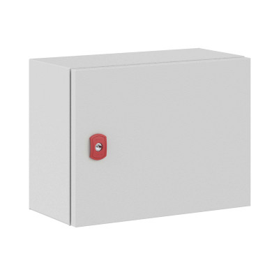 Шкаф электротехнический настенный DKC ST, IP66, 300х400х200 мм (ВхШхГ), дверь: металл, корпус: сталь листовая, цвет: серый, без монтажной панели, (R5ST0342WMP)