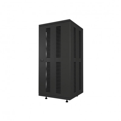 Шкаф рэковый Imlight для монтажа оборудования, 24U (дверка с замком, задняя стенка)