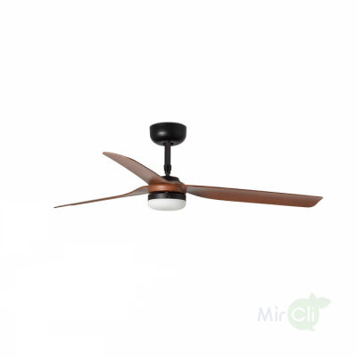 Вентилятор с подсветкой Faro PUNT LED Black/dark