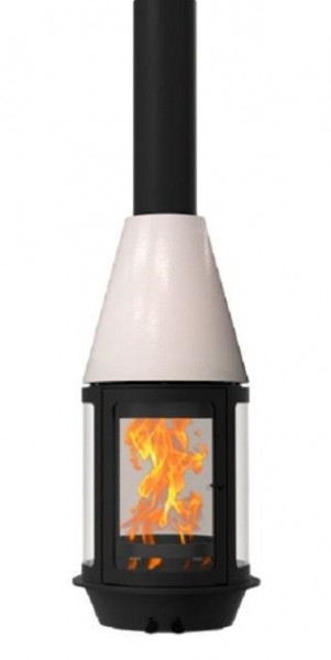 Готовый дровяной каминокомплект TRAFORART ARLET CENTRAL высокое стекло