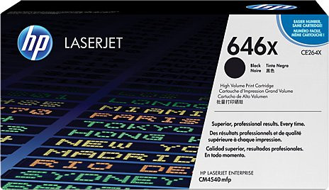 Картридж HP CE264X (№646X) Black