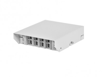 Бокс оптический ЦМО БОН, портов: 8, универсальный, до 16 хОВ, 180х154х50 мм (ВхШхГ), цвет: серый, (БОН-НП-8)