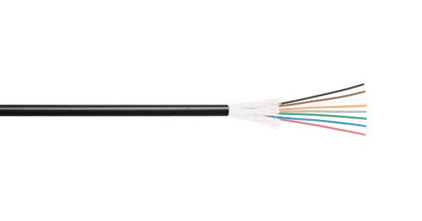 Кабель волоконно-оптический многомодовый NMF-4IS-004M2C-BK