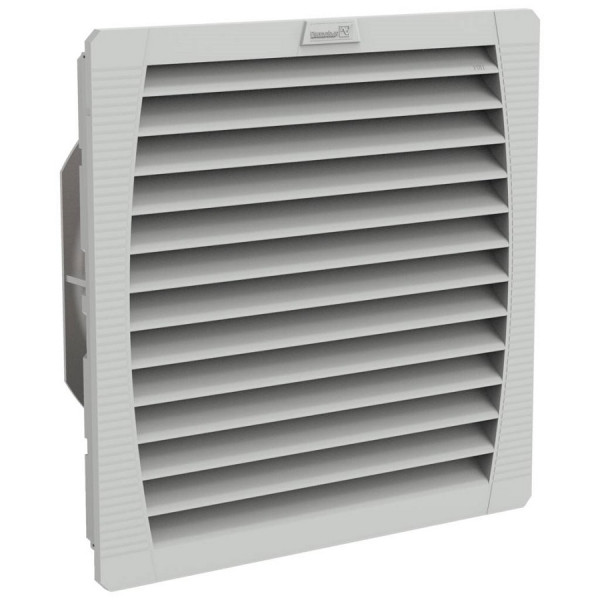 Вентиляторный модуль Pfannenberg Slim Line, с фильтром, 115V, 320х320х124 мм (ВхШхГ), вентиляторов: 1, 54 дБ, IP55, поток: 550 м3/ч, для серии EMS, цвет: серый