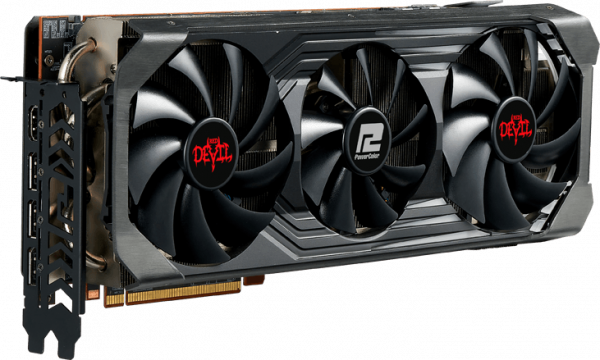 Видеокарта AMD Radeon RX 6800 XT PowerColor Red Devil 16Gb (AXRX 6800XT 16GBD6-3DHE/OC)