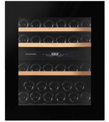 Встраиваемый винный шкаф 22-50 бутылок Dunavox DAVG-32.80DB.TO