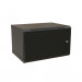 Шкаф телекоммуникационный настенный WRline TW, 19", 9U, 500х600х600 мм (ВхШхГ), дверь: металл, боковая панель: сплошная несъемная, разборный, цвет: чёрный