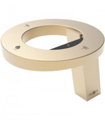 Металлическая сушилка для рук Nofer Concept 1200W золотая (01902.GD)