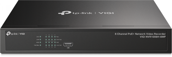 Видеорегистратор TP-Link VIGI NVR1008H-8MP