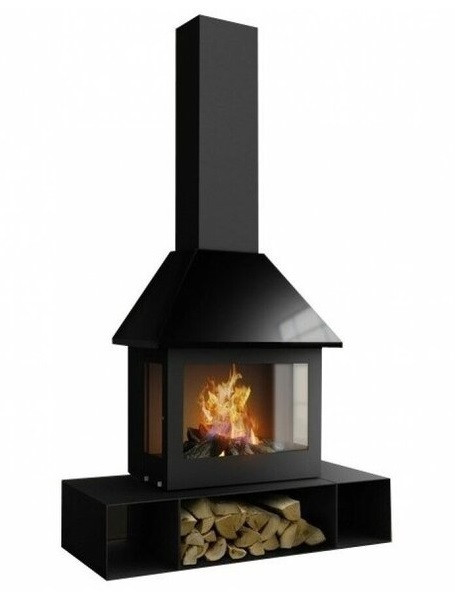 Готовый дровяной каминокомплект TRAFORART SANDRA FRONTAL