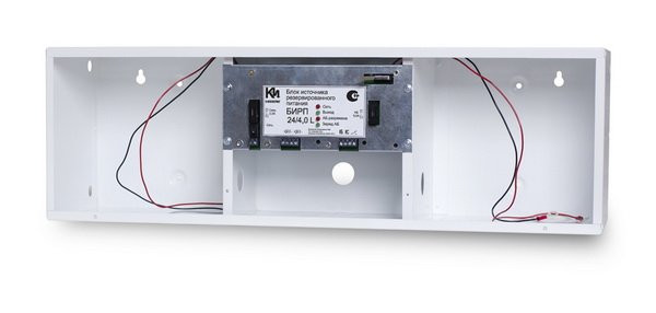 Источник вторичного электропитания резервированный с форсированным зарядом АКБ БИРП-24/2,5XL