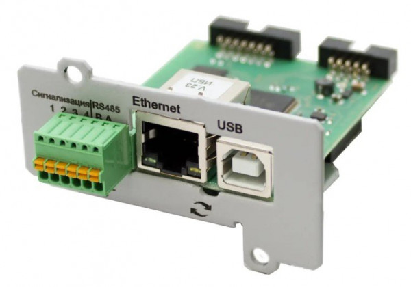 Модуль управления и мониторинга по ЛВС IC-SNMP/WEB