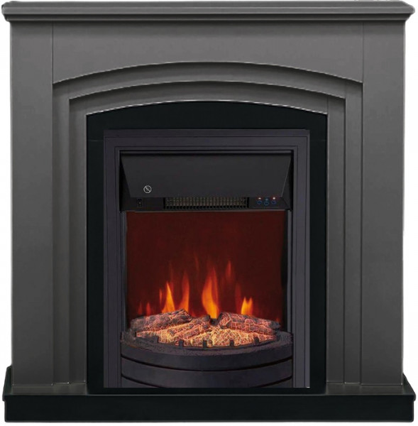 Электрокамин с классическим очагом 2D Elekam Dylon графит с очагом Spark