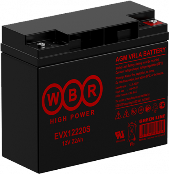 Аккумуляторная батарея WBR EVX12220S