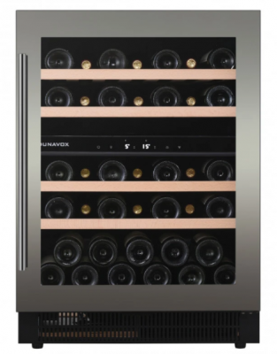 Встраиваемый винный шкаф 22-50 бутылок Dunavox DAUF-39.121DSS