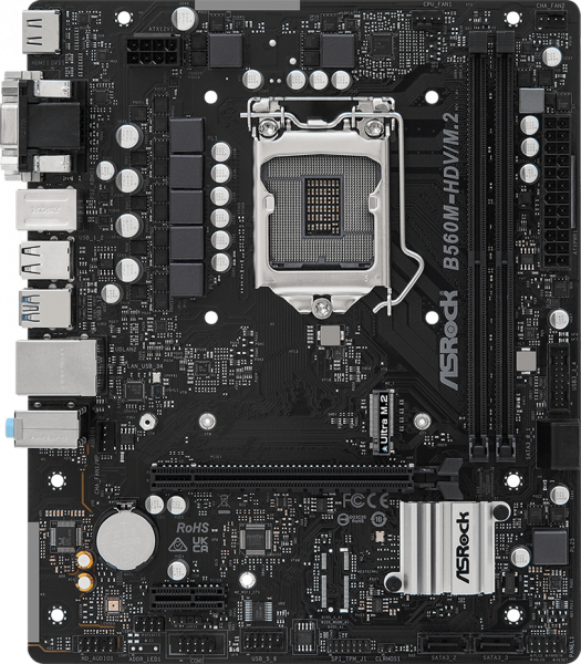 Материнская плата ASRock B560M-HDV/M.2