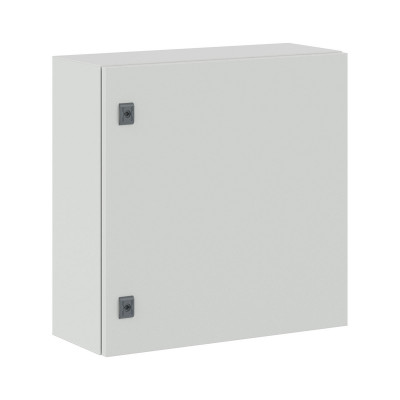 Шкаф электротехнический настенный DKC CE, IP66, 600х600х250 мм (ВхШхГ), дверь: металл, корпус: сталь листовая, цвет: серый, с монтажной панелью, (R5CE0669)