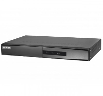 Видеорегистратор HIKVISION, каналов: 4, H.265+, 1x HDD, звук Да, порты: HDMI, USB, VGA, память: 6 ТБ, питание: DC12V