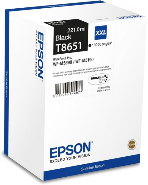 Картридж Epson C13T865140 Black