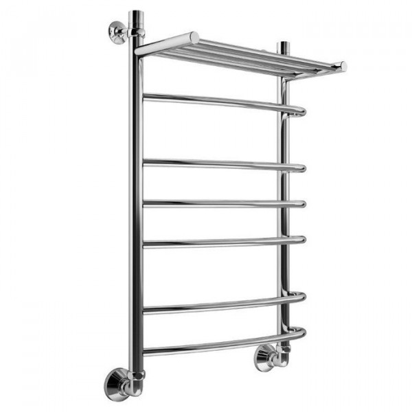 Водяной полотенцесушитель Маргроид Цунами с полкой 50*40